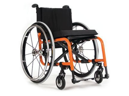 Orange Wheelchair