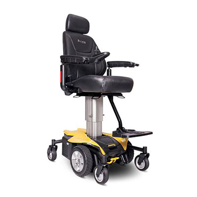 Yellow Power Wheelchair